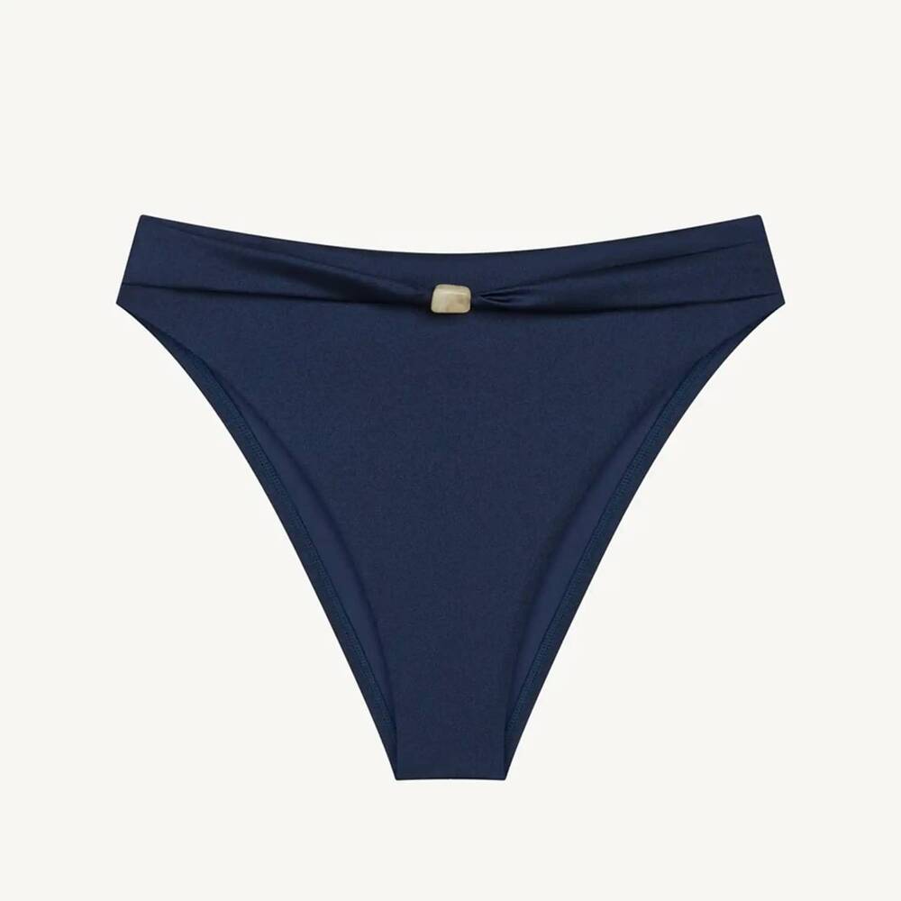 NEW VITAMIN A terra high waist bikini bottom in midnight - Picture 4 of 4